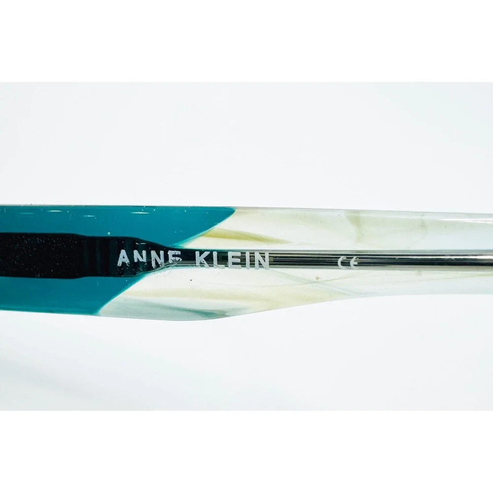 Anne Klein Eyeglasses Womens Teal Animal AK7071 (320) 54-16-135 54mm